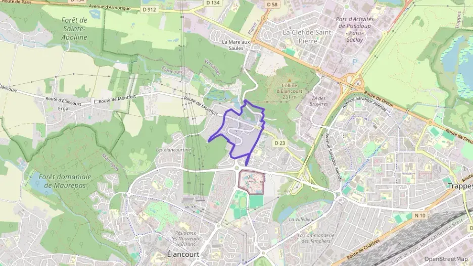 Appartement 42 m² deux pieces à vendre à Élancourt Appartement 42 m² deux pieces à vendre à Élancourt