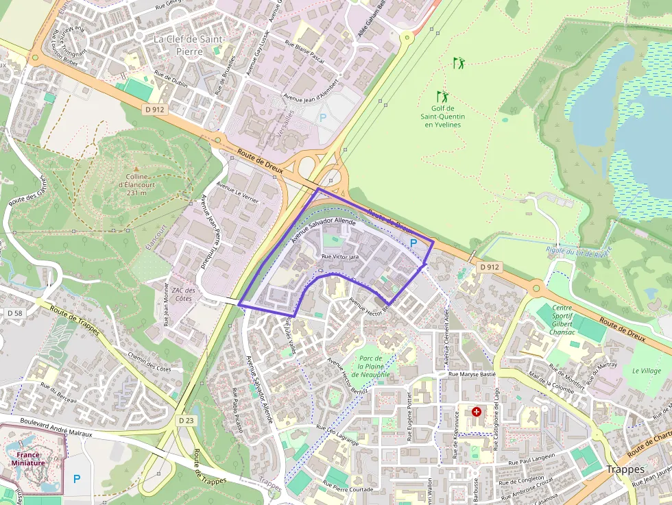 Appartement 55 m² deux pieces à vendre à Trappes