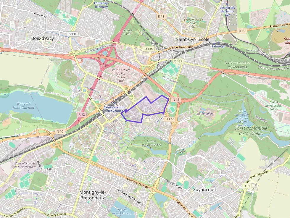 Appartement 107 m² 5 pièces à vendre à Guyancourt