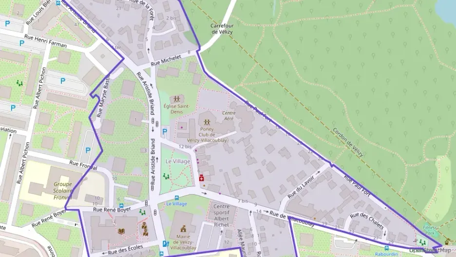 Appartement 72 m² trois pièces à vendre à Vélizy-Villacoublay