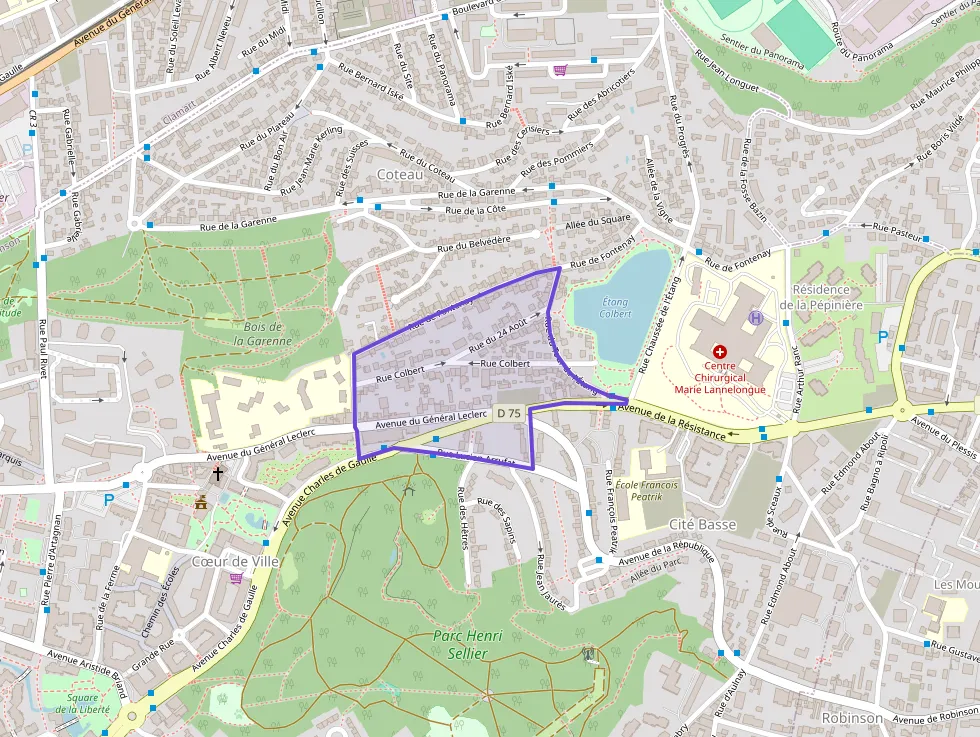 Appartement 37 m² deux pieces à vendre à Le Plessis-Robinson