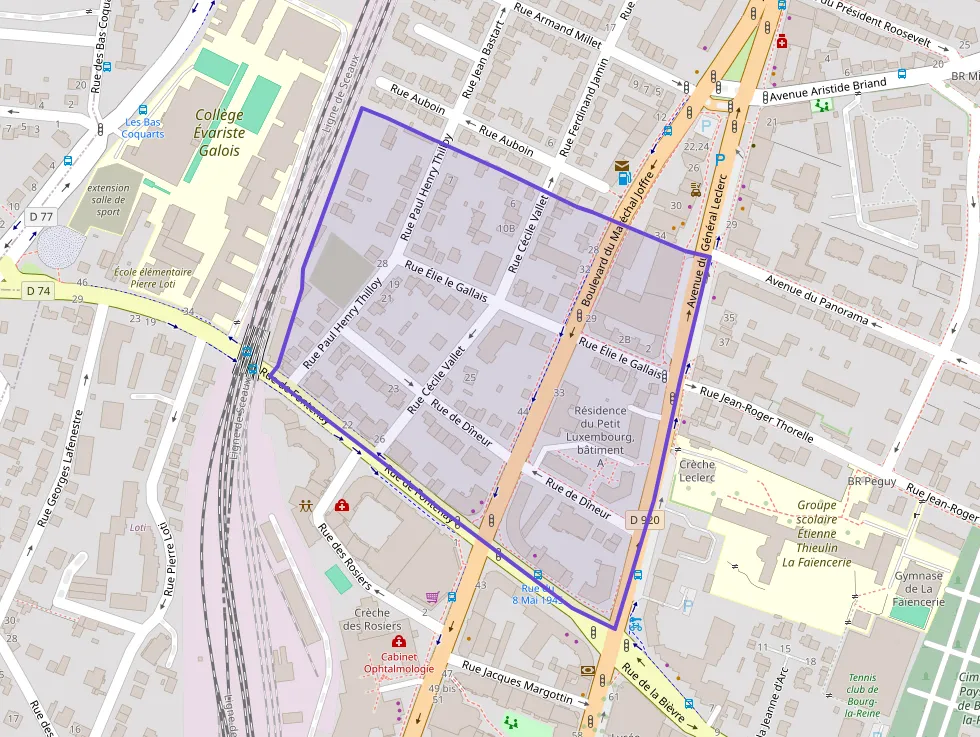 Appartement 82 m² quatre pièces à vendre à Bourg-la-Reine