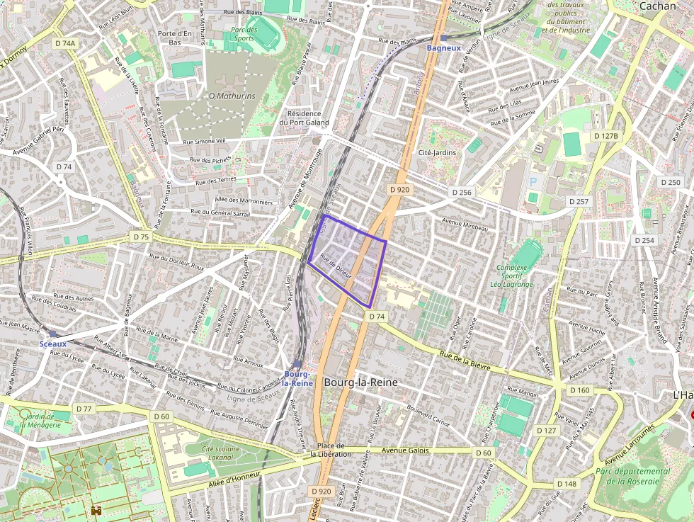 Appartement 82 m² quatre pièces à vendre à Bourg-la-Reine