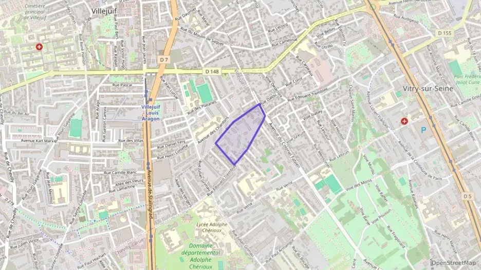 Appartement 78 m² quatre pièces à vendre à Vitry-sur-Seine
