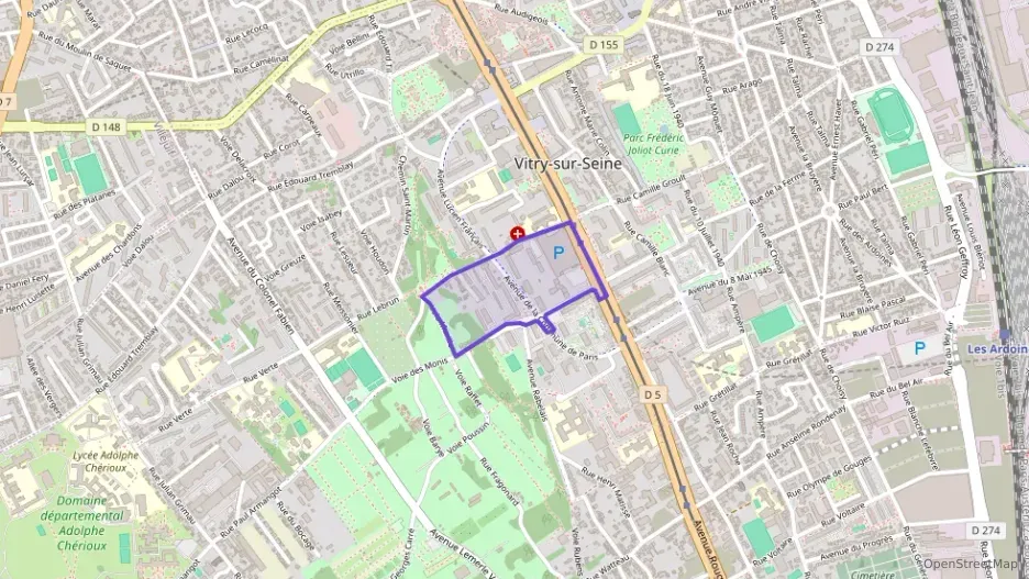 Appartement 56 m² deux pieces à vendre à Vitry-sur-Seine Appartement 56 m² deux pieces à vendre à Vitry-sur-Seine