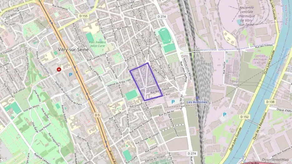 Appartement 26 m² deux pieces à vendre à Vitry-sur-Seine