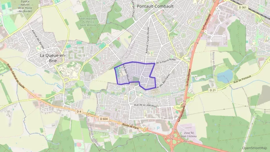 Appartement 25 m² une piece à vendre à Pontault-Combault