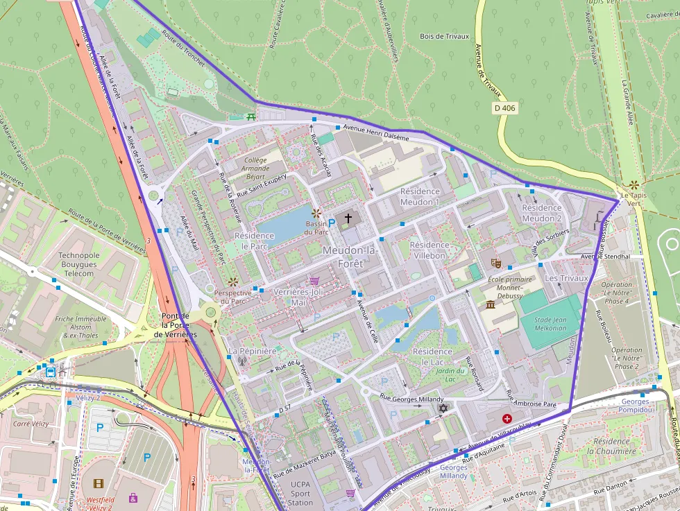 Appartement 73 m² quatre pièces à vendre à Meudon