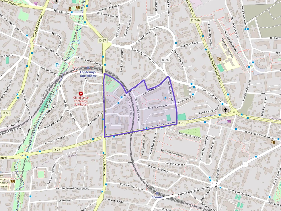 Appartement 74 m² trois pièces à vendre à Fontenay-aux-Roses