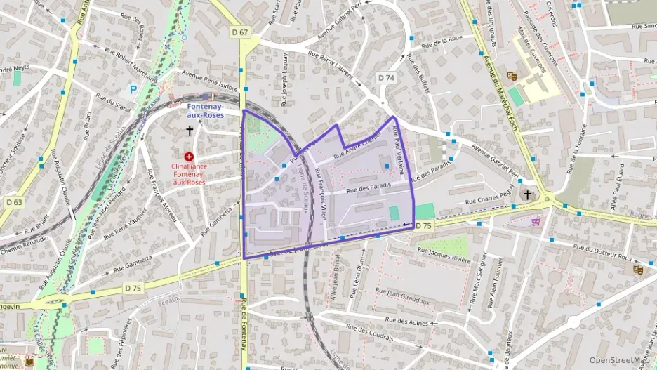 Appartement 74 m² trois pièces à vendre à Fontenay-aux-Roses