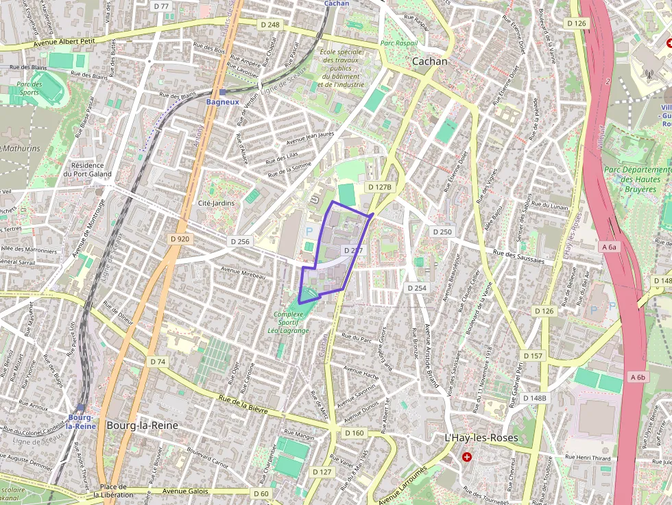 Appartement 54 m² deux pieces à vendre à Cachan