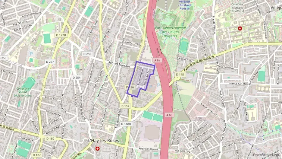 Appartement 47 m² deux pieces à vendre à L`Haÿ-les-Roses