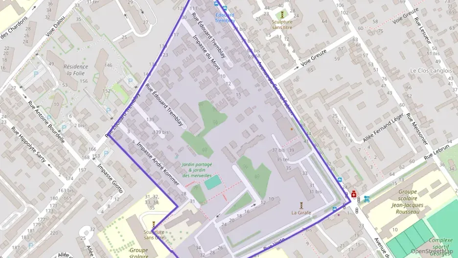 Appartement 69 m² deux pieces à vendre à Vitry-sur-Seine