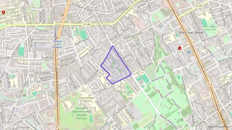 Appartement 69 m² deux pieces à vendre à Vitry-sur-Seine