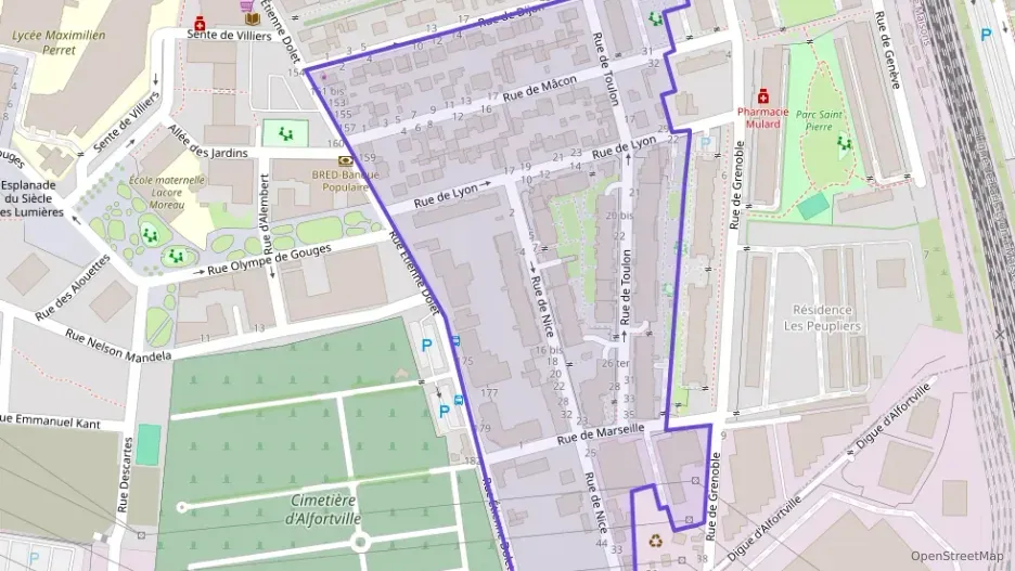 Appartement 57 m² trois pièces à vendre à Alfortville