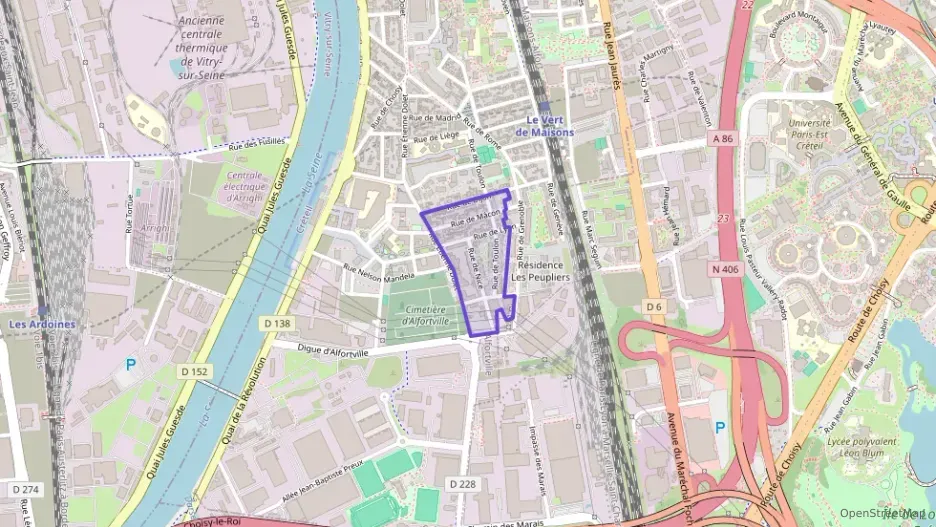 Appartement 57 m² trois pièces à vendre à Alfortville