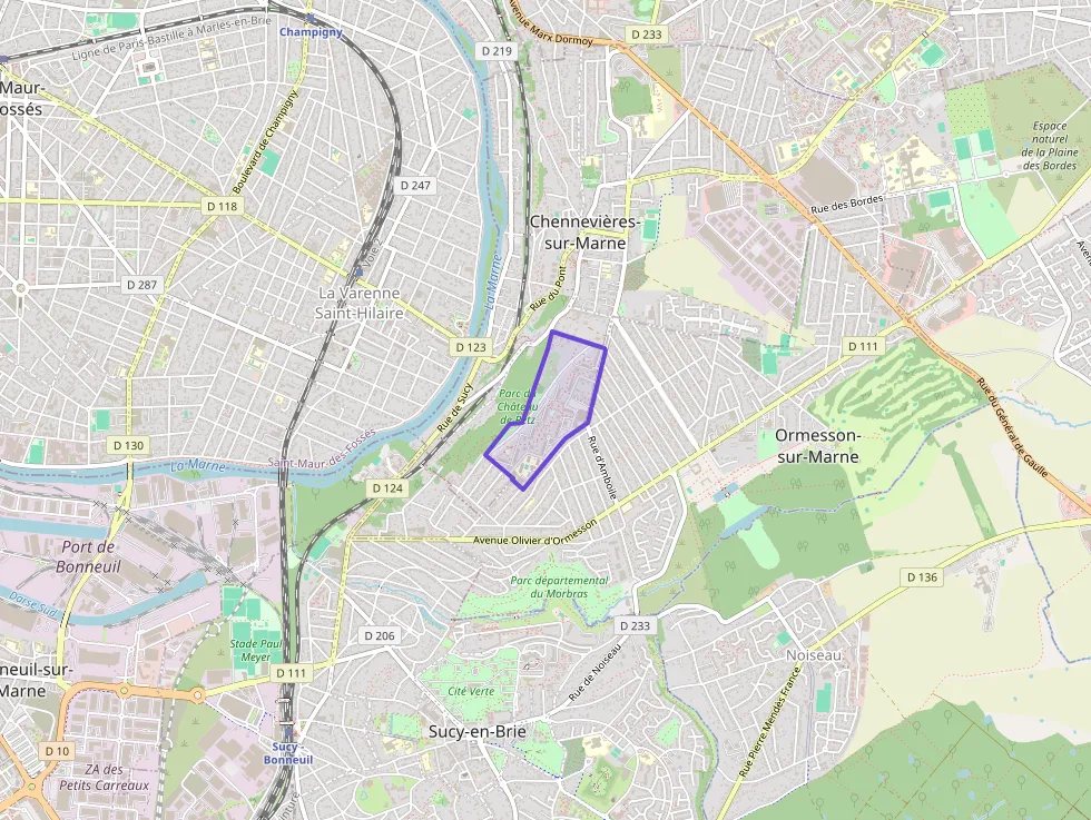Appartement 61 m² trois pièces à vendre à Chennevières-sur-Marne