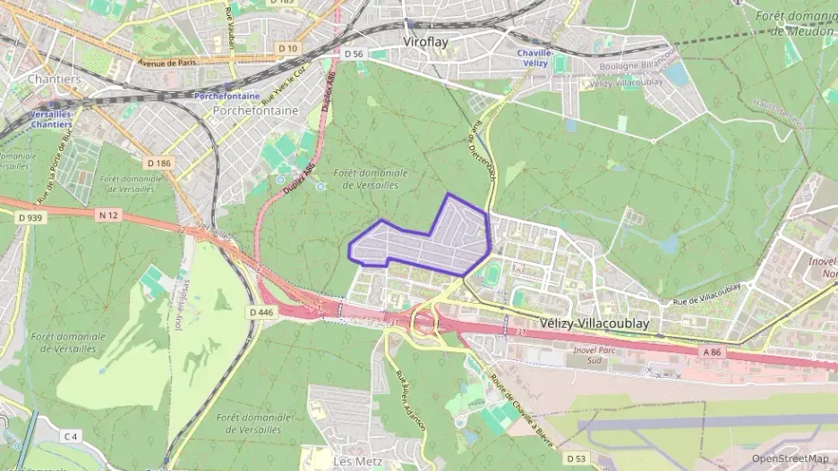 Appartement 105 m² cinq pièces à vendre à Vélizy-Villacoublay