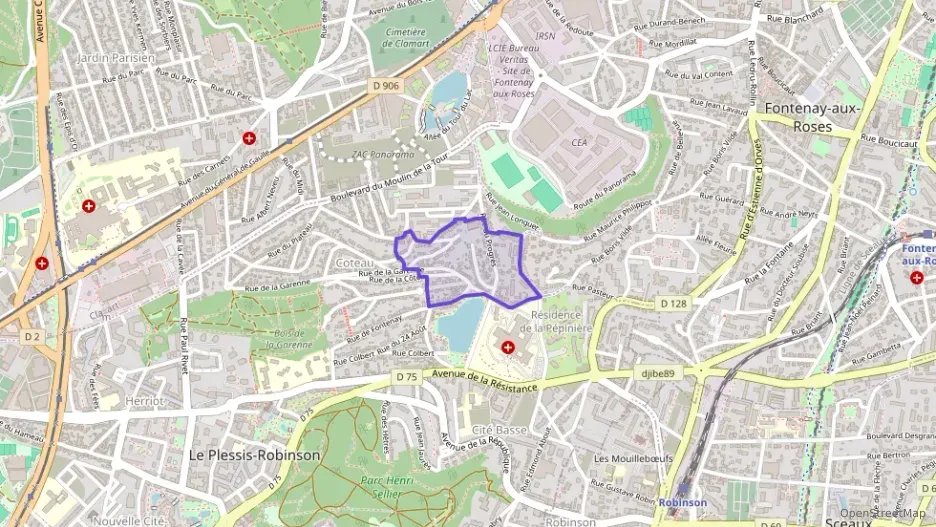 Appartement 50 m² trois pièces à vendre à Le Plessis-Robinson