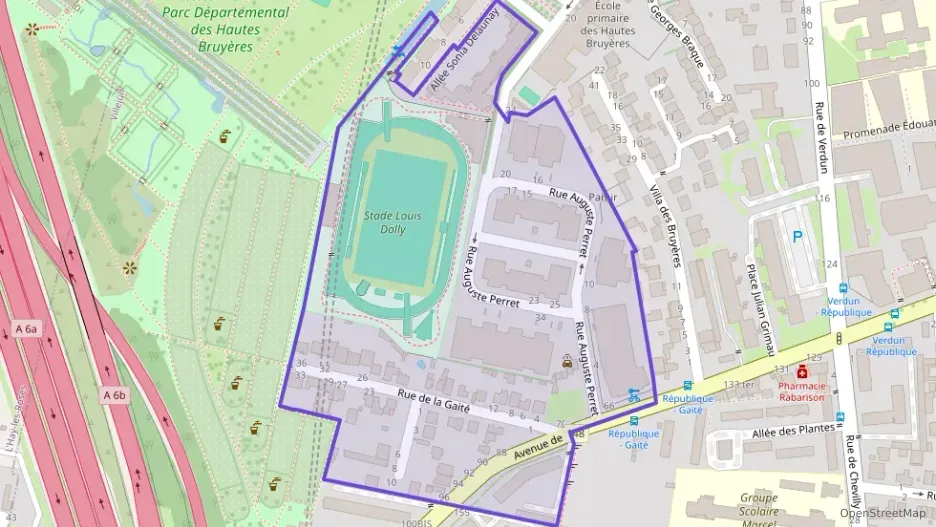 Appartement 70 m² quatre pièces à vendre à Villejuif Appartement 70 m² quatre pièces à vendre à Villejuif