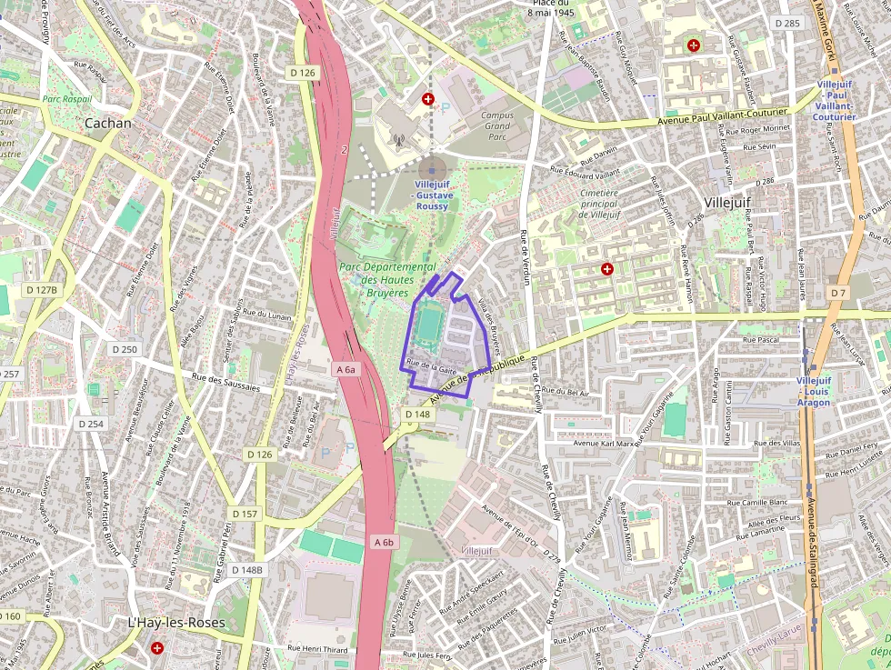 Appartement 70 m² quatre pièces à vendre à Villejuif