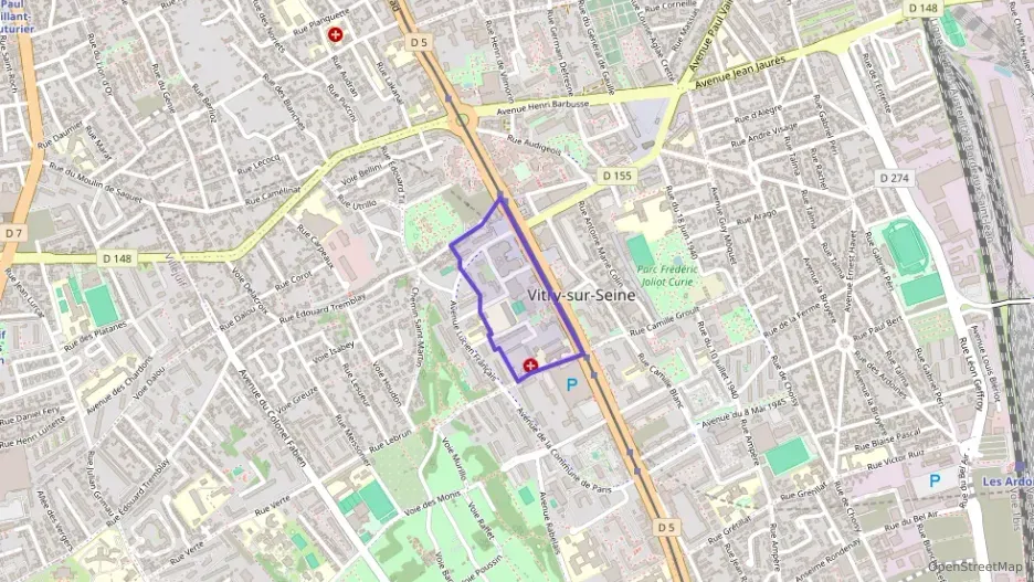 Appartement 69 m² quatre pièces à vendre à Vitry-sur-Seine