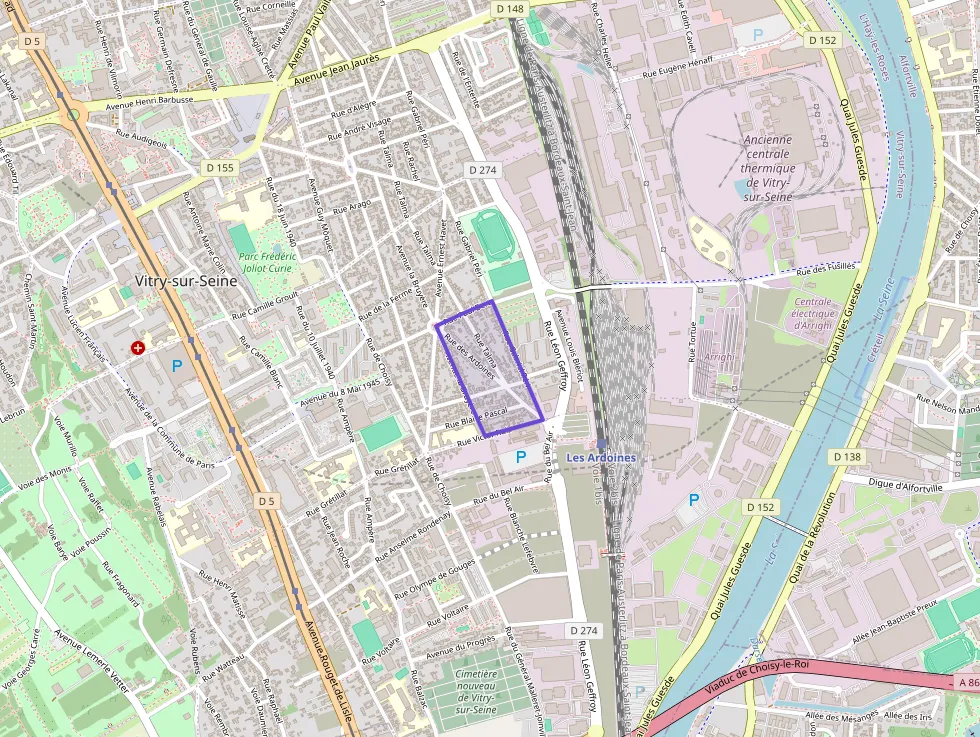 Appartement 31 m² une piece à vendre à Vitry-sur-Seine