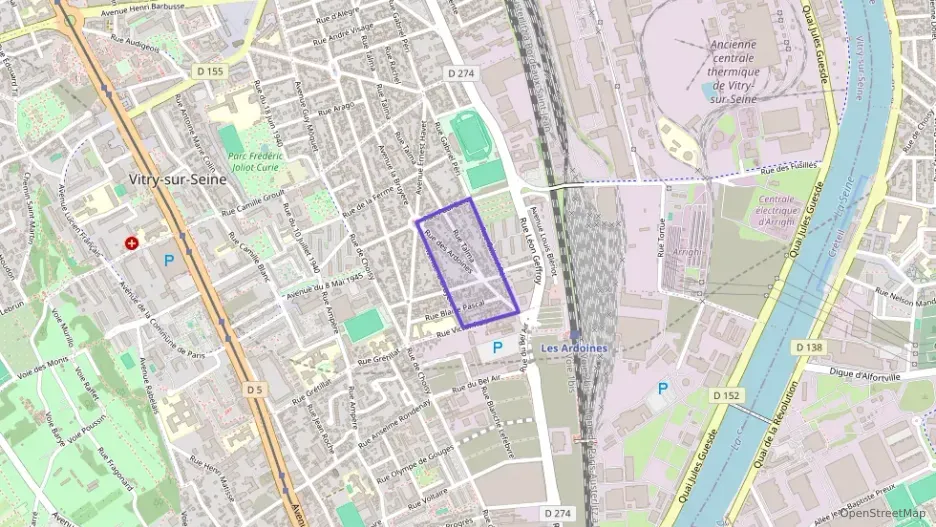 Appartement 31 m² une piece à vendre à Vitry-sur-Seine