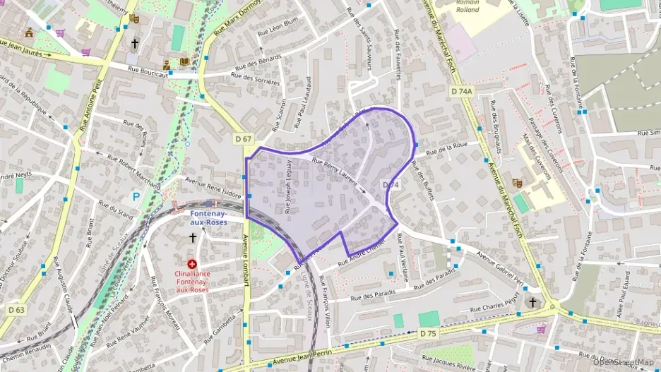 Appartement 75 m² trois pièces à vendre à Fontenay-aux-Roses