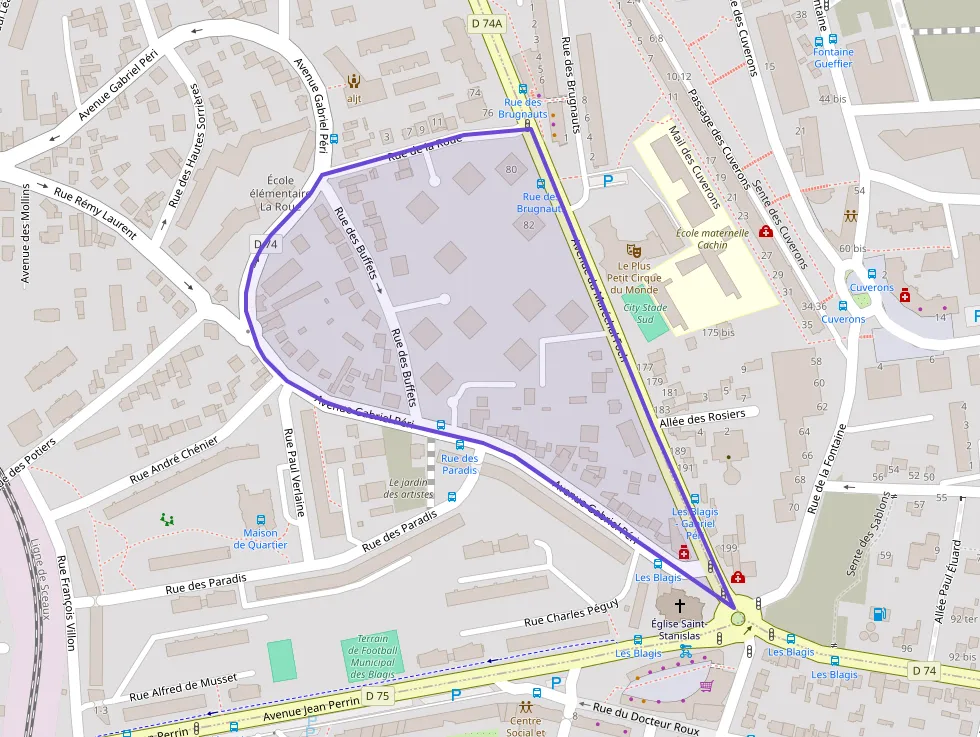 Appartement 56 m² trois pièces à vendre à Fontenay-aux-Roses