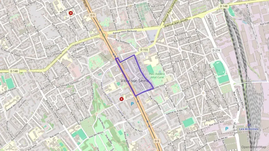 Appartement 41 m² trois pièces à vendre à Vitry-sur-Seine