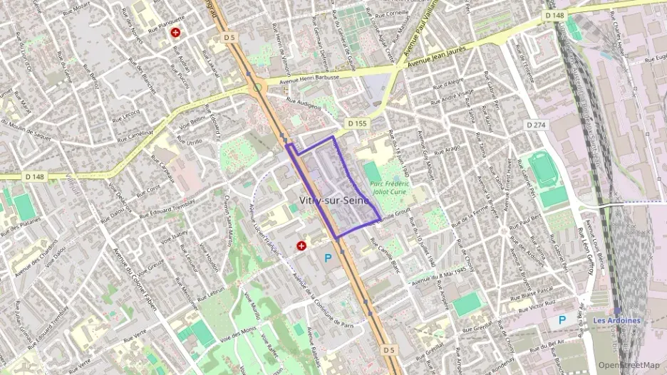 Appartement 43 m² trois pièces à vendre à Vitry-sur-Seine Appartement 43 m² trois pièces à vendre à Vitry-sur-Seine