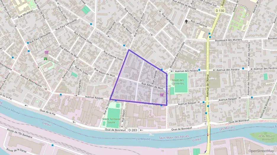 Appartement 40 m² deux pieces à vendre à Saint-Maur-des-Fossés