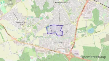 appartement de deux chambres 60 m² à vendre à Pontault-Combault