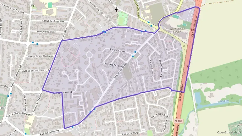 Appartement 62 m² trois pièces à vendre à Pontault-Combault Appartement 62 m² trois pièces à vendre à Pontault-Combault