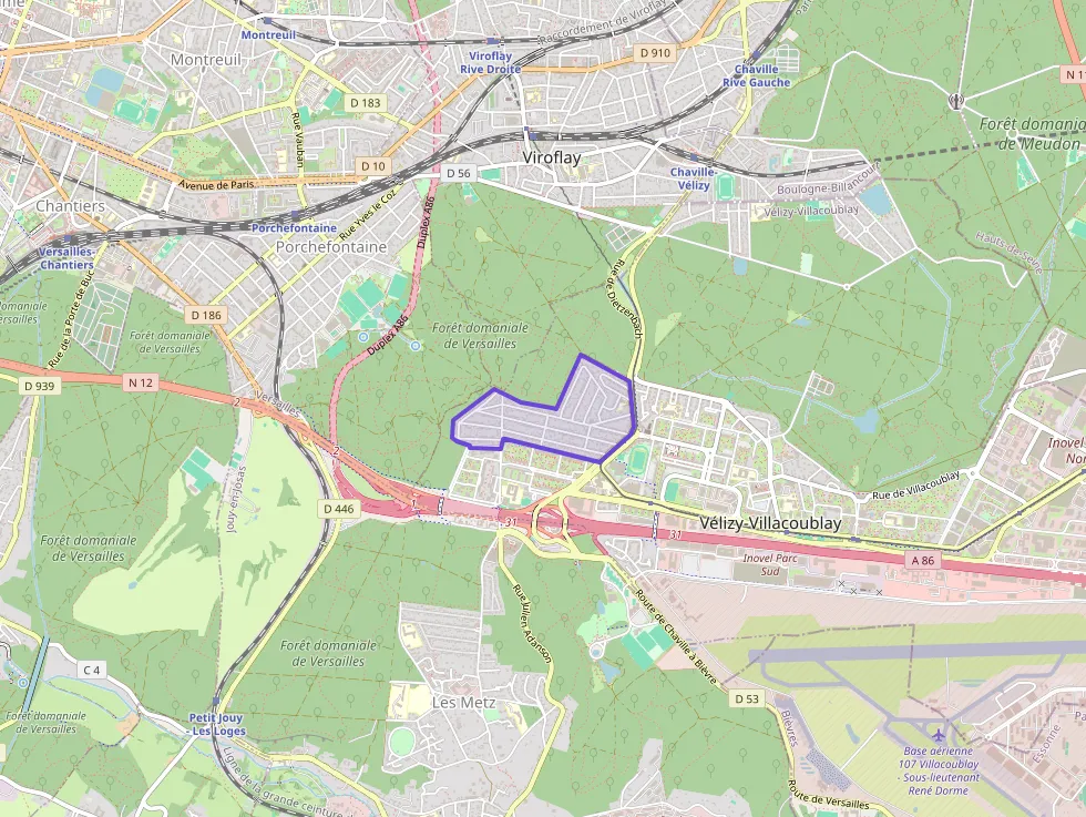 Appartement 25 m² une piece à vendre à Vélizy-Villacoublay