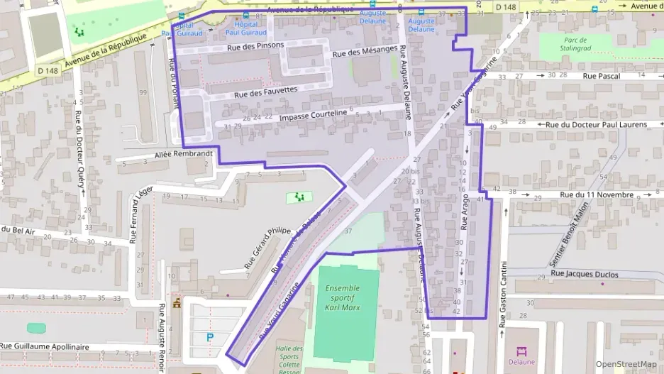 Appartement 23 m² une piece à vendre à Villejuif