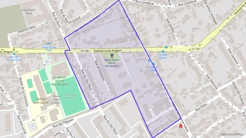 Appartement 54 m² trois pièces à vendre à Villejuif