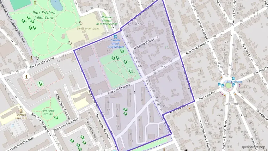 Appartement 53 m² trois pièces à vendre à Vitry-sur-Seine