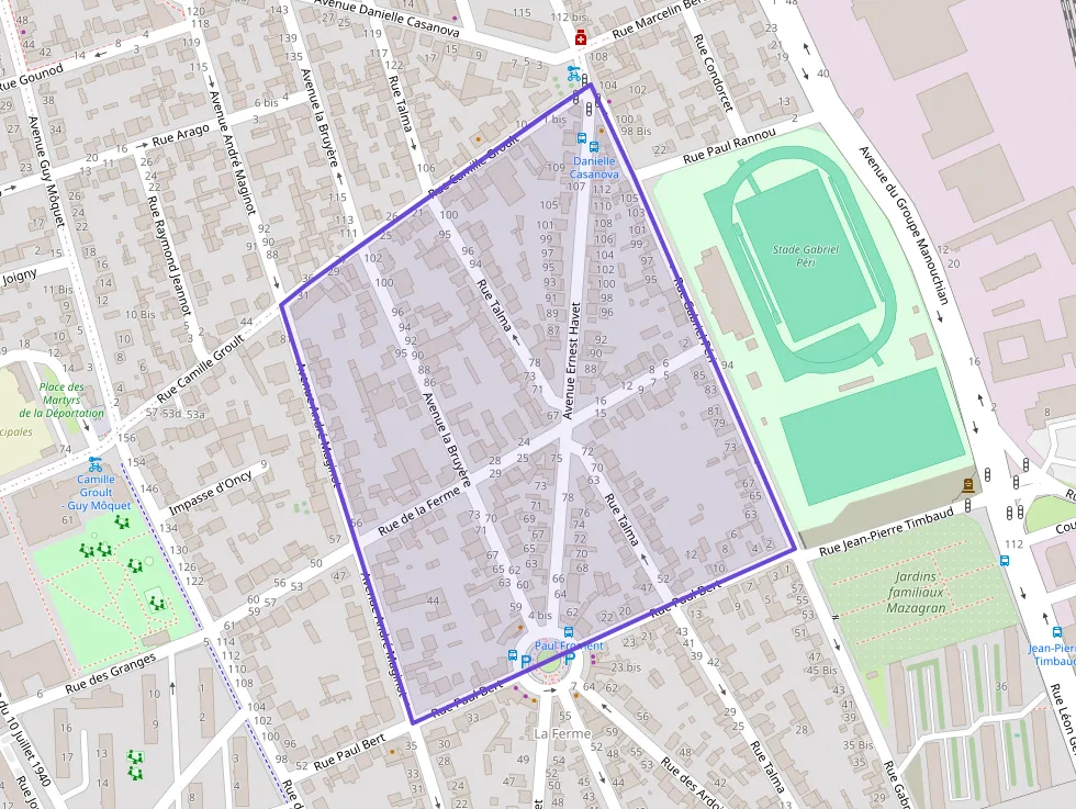 Appartement 39 m² deux pieces à vendre à Vitry-sur-Seine