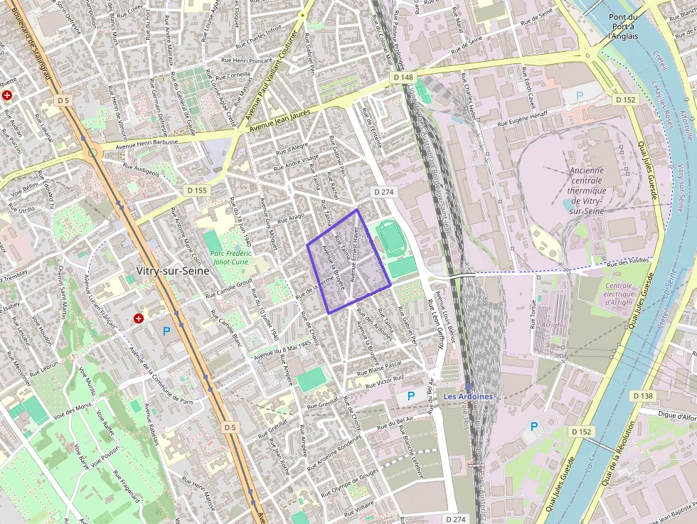 Appartement 39 m² deux pieces à vendre à Vitry-sur-Seine