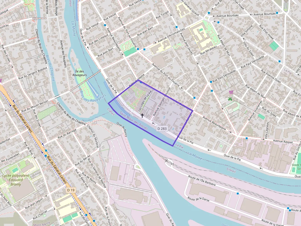 Appartement 65 m² trois pièces à vendre à Saint-Maur-des-Fossés