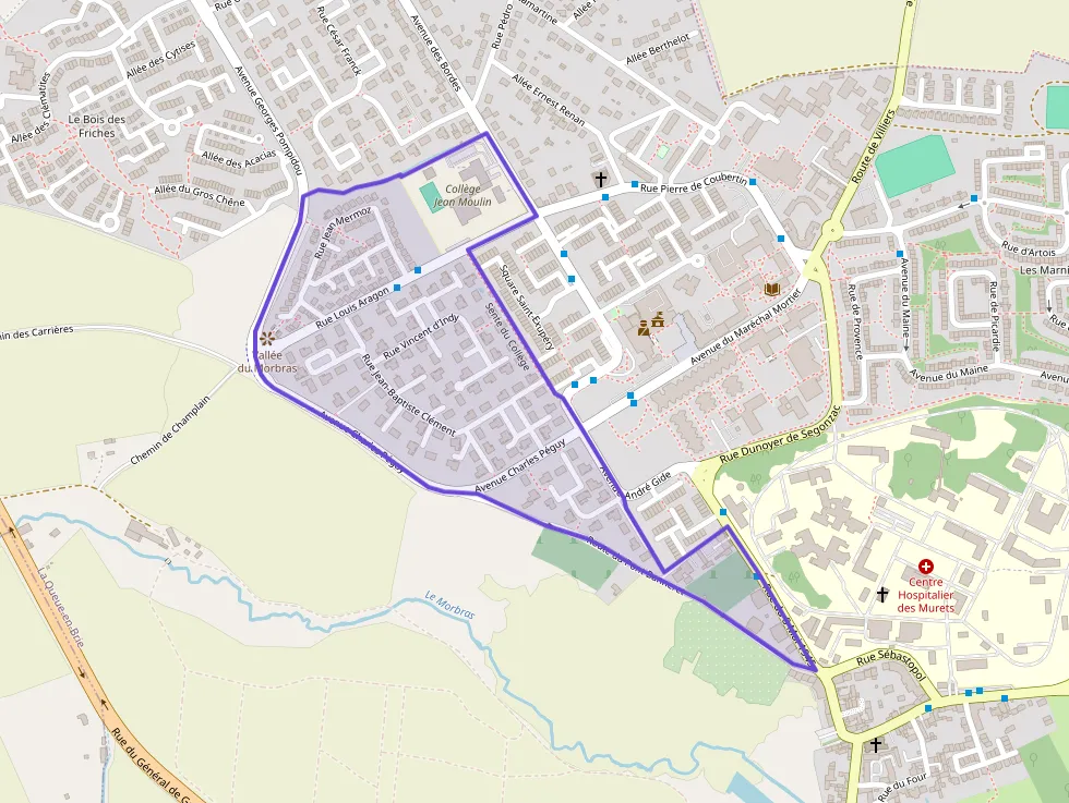 Appartement 44 m² deux pieces à vendre à La Queue-en-Brie