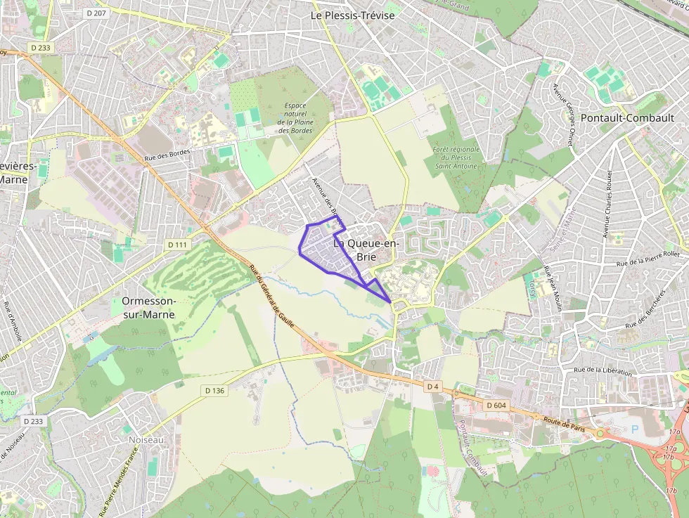 Appartement 44 m² deux pieces à vendre à La Queue-en-Brie