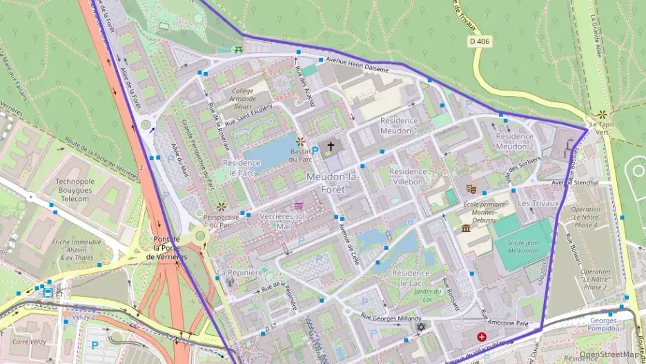 Appartement 56 m² trois pièces à vendre à Meudon