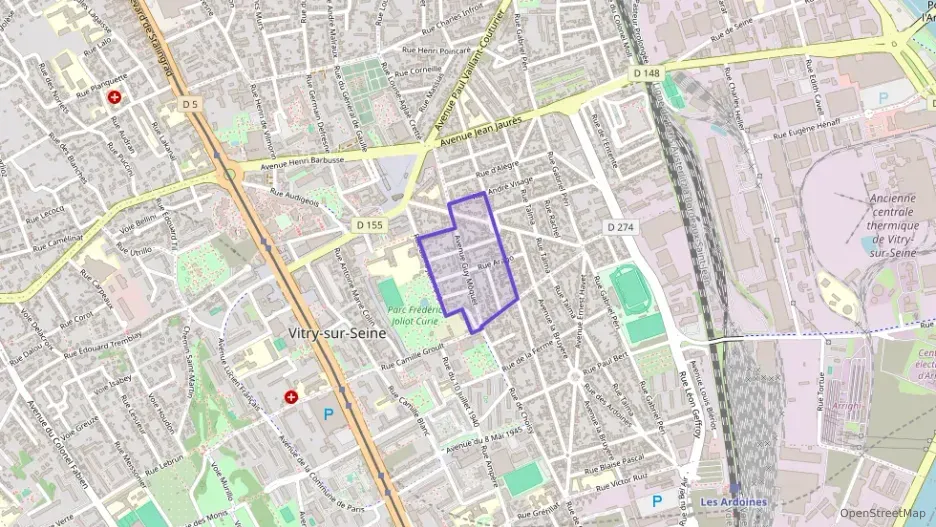 Appartement 28 m² une piece à vendre à Vitry-sur-Seine