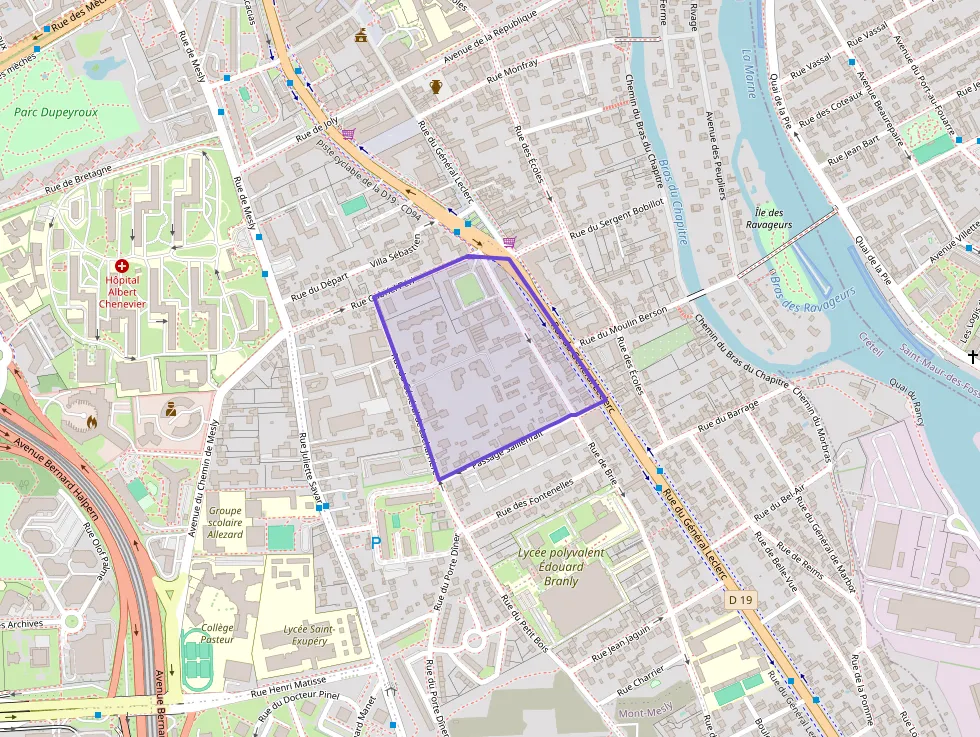 Appartement 91 m² 5 pièces à vendre à Créteil