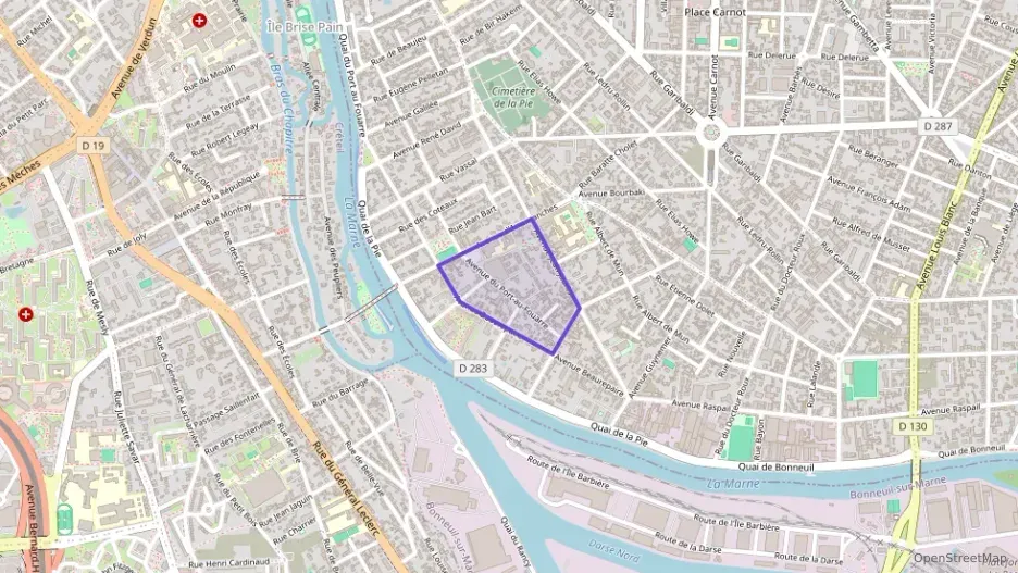 Appartement 113 m² quatre pièces à vendre à Saint-Maur-des-Fossés