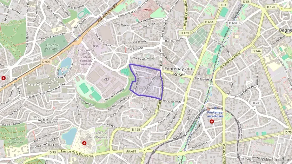 Appartement 44 m² deux pieces à vendre à Fontenay-aux-Roses