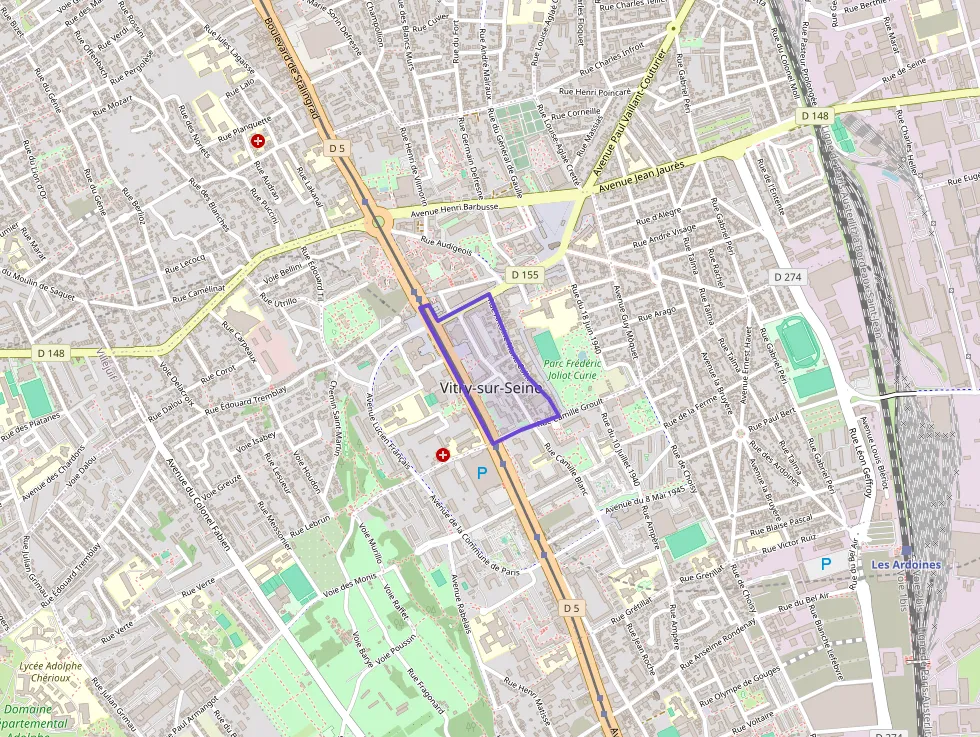 Appartement 79 m² quatre pièces à vendre à Vitry-sur-Seine